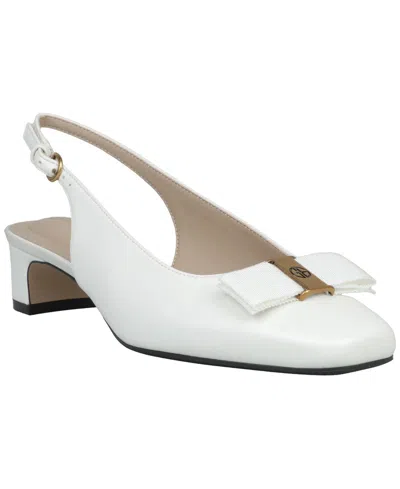 Giani Bernini Women's Battah Slingback Square Toe Pumps, Macy's Exclusive In Multi