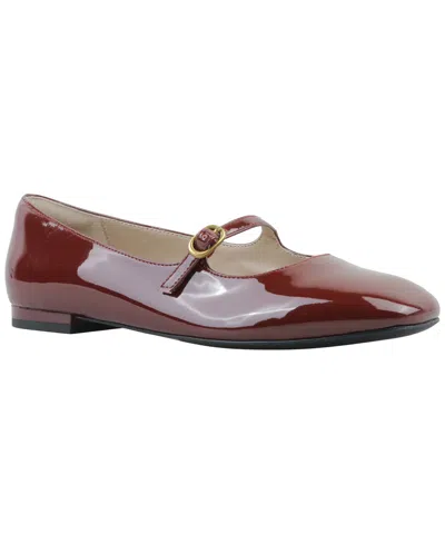 Giani Bernini Women's Belynda Mary Jane Flats, Macy's Exclusive In Burgundy