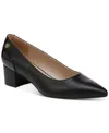 Giani Bernini 10019756000 Womens Two Tone Faux Leather Block Heels In Black