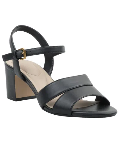 Giani Bernini Women's Block Heel Dress Sandals, Macy's Exclusive In Black