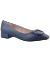 Giani Bernini Women's Borraa Snip Toe Dress Flats, Created For Macy's In Blue