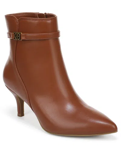 Giani Bernini Women's Caddence Kitten-heel Dress Booties, Macy's Exclusive In Burnt Copper