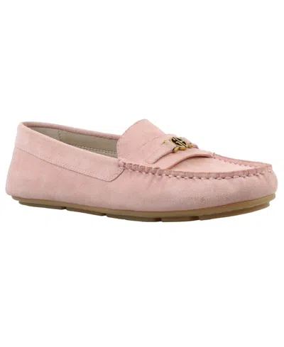 Giani Bernini Women's Caelann Driver Slip-on Loafers, Macy's Exclusive In Pink