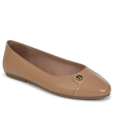 Giani Bernini Women's Carterr Ballet Flats, Macy's Exclusive In Dark Nude