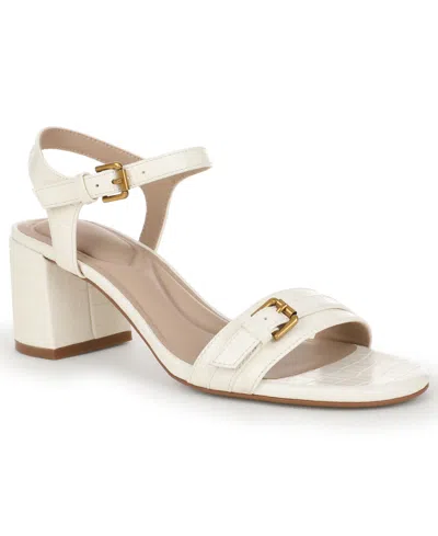 Giani Bernini Women's Fahwn Block Heel Slingback Sandals, Macy's Exclusive In White
