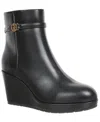 Giani Bernini Women's Glenaa Round Toe Wedge Booties, Macy's Exclusive In Black