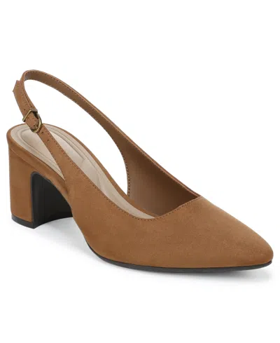 Giani Bernini Women's Jerseyy Slingback Pumps, Macy's Exclusive In Terracotta