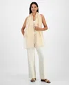 Giani Bernini Women's Metallic Organza Evening Wrap In Beige