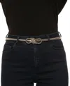 Giani Bernini Women's Sailor Knot Cobra Stretch Belt In Silver