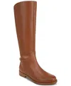 Giani Bernini Sutton Womens Chain Faux Leather Knee-high Boots In Cognac
