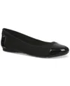 Giani Bernini Women's Taylee Memory Foam Cap Toe Knit Ballet Flats, Created For Macy's In Black Knit