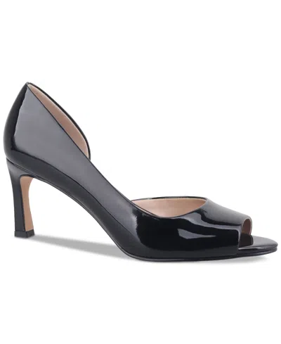 Giani Bernini Women's Valorr Memory Foam Peep Toe D'orsay Dress Pumps, Created For Macy's