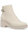 Giani Bernini Women's Vedaa Memory Foam Wedge Booties, Created For Macy's In Linen