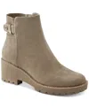 Giani Bernini Women's Vedaa Memory Foam Wedge Booties, Created For Macy's In Mushroom