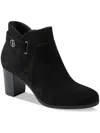 Giani Bernini Womens Faux Suede Block Heel Booties In Multi