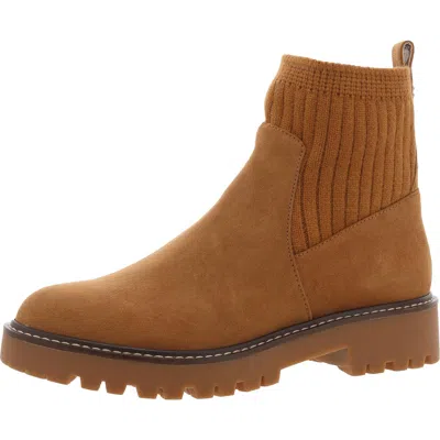 Giani Bernini Womens Ribbed Man Made Combat & Lace-up Boots In Multi