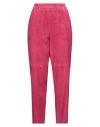 Giani Woman Pants Garnet Size 8 Leather In Red