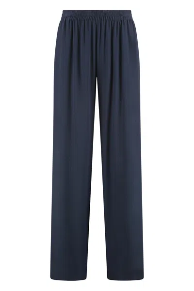 GIANLUCA CAPANNOLO ANTONELLA SILK TROUSERS