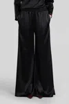 Gianluca Capannolo Antonia Pant Pants In Black Triacetate In Black