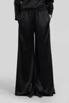 Gianluca Capannolo Antonia Pant Pants In Black Triacetate In Black