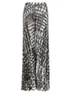 Gianluca Capannolo Multicolor Antonia Wide Leg Pants In Gray