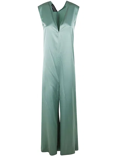 Gianluca Capannolo Antonia Sleeveless Suit In Jade