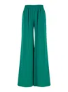 Gianluca Capannolo 'antonia' Water Green Pants With Elastic Waist In Green