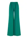 Gianluca Capannolo 'antonia' Water Green Pants With Elastic Waist