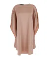 Gianluca Capannolo Boat Neck Mini Dress In Pink