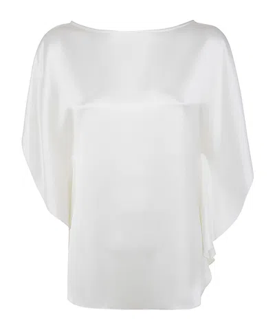 Gianluca Capannolo Iris Sleeve Top In White