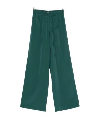 Gianluca Capannolo Casual Pants With An Elastic Waistband In Blue