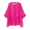 Gianluca Capannolo Silk Coat In Multicolor