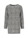 Gianluca Capannolo Houndstooth Midi Dress - White In White