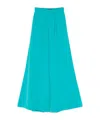 Gianluca Capannolo Elastic Waist Wide-leg Pants In Blue