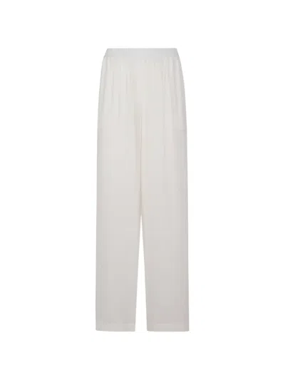 Gianluca Capannolo Elasticated Trousers In White