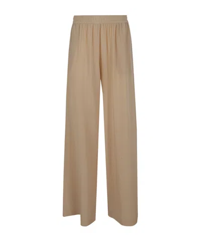 Gianluca Capannolo Elasticated Wide-leg Pants In Neutral