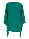 Gianluca Capannolo 'iris' Green Sleeveless Dress With Semi-transparent Design In Green