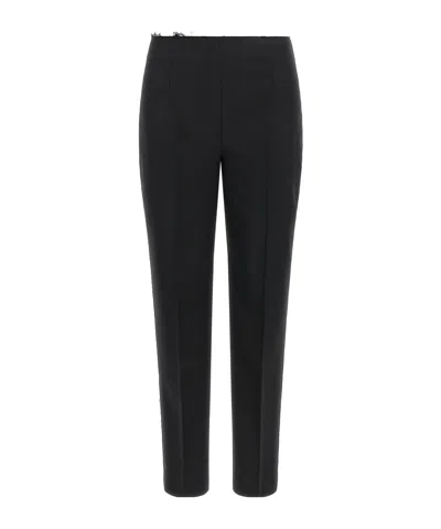 Gianluca Capannolo Frayed Edge Casual Pants In Transparent