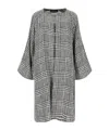 Gianluca Capannolo Houndstooth Cardigan In Gray