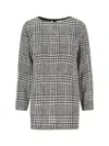 Gianluca Capannolo Houndstooth Midi Dress - White In White
