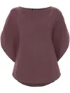 Gianluca Capannolo Iris Blouse In Purple