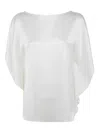 Gianluca Capannolo Iris Sleeve Top In White