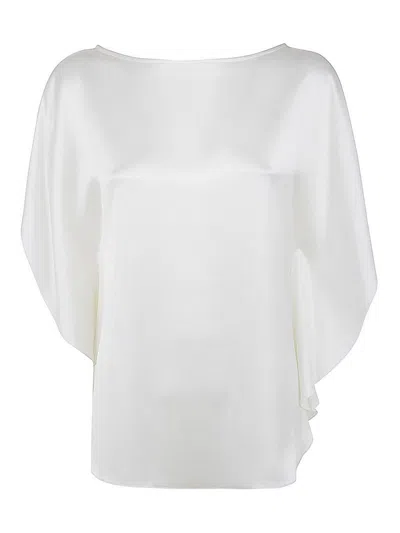 Gianluca Capannolo Iris Sleeve Top In White