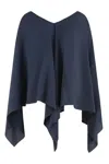 Gianluca Capannolo Isabelle Silk Blouse In Blue