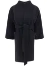 Gianluca Capannolo Jane Coat In Black