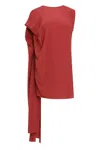 Gianluca Capannolo Juliette Silk Mini Dress In Pink