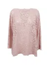 Gianluca Capannolo Lace Blouse In Gray