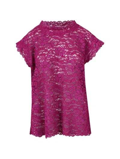 Gianluca Capannolo Lace Tunic In Metallic