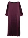 Gianluca Capannolo Laura Boat-neck Midi Dress In Purple