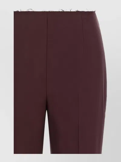Gianluca Capannolo Lea Slim-fit Trousers In Brown